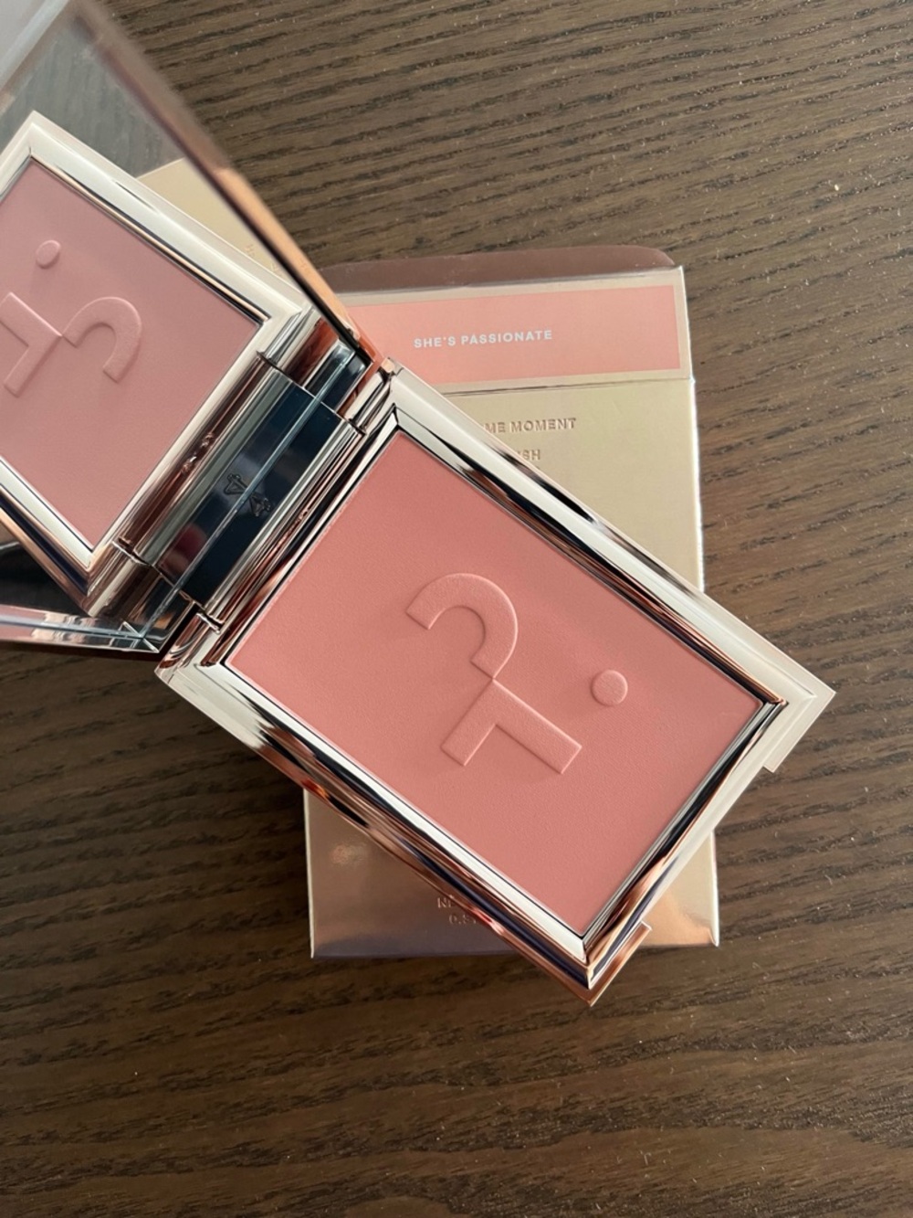 PATRICK TA MONOCHROME MOMENT VELVET BLUSH- SHES PASSIONATE NEW IN BOX